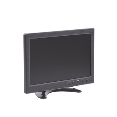 Monitor 10.1" Tft-lcd Ideal Para Colocar En Vehículos O Dvr/nvr. Entradas De Video Hdmi, Vga Y Rca (cvbs)