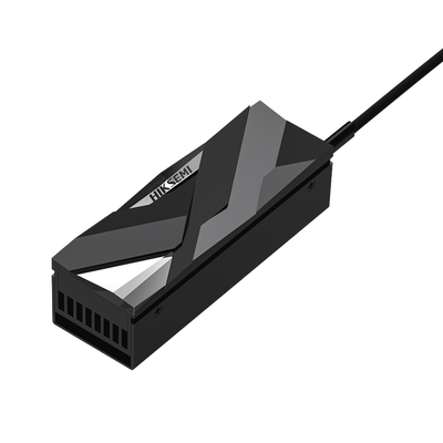 Disipador De Calor Activo Para Ssd M.2 / Aleación De Aluminio / Fácil De Instalación / Ideal Para Pc De Escritorio