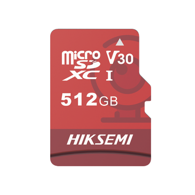 Memoria Microsd / Clase 10 De 512 Gb / Especializada Para Videovigilancia (uso 24/7) / Compatibles Con Cámaras Hikvision Y Otras Marcas / 95 Mb/s Lectura / 60 Mb/s Escritura