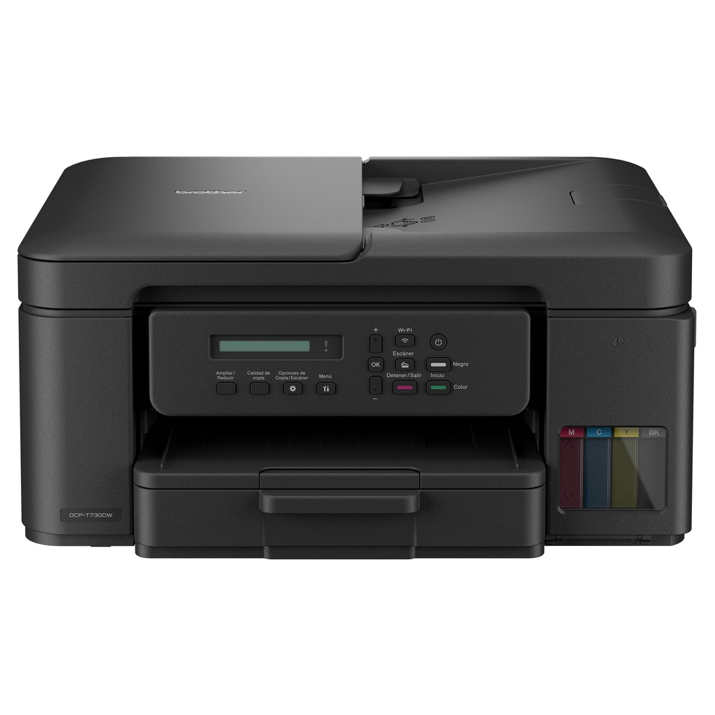 Multifuncional Brother Dcpt730dw, Ppm 27 Negro/23 Color, Tinta Continua, Inkbenefit Tank, Usb 2.0, W