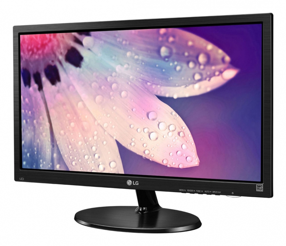 Monitor Pc Lg 19m38l Led 18.5 Hd Resolucion 1366 X 768, Aspecto 16:9, 75 Hz,tr 5ms, Panel Tn, Hdmi,