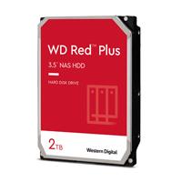Disco Duro Interno Wd Red Plus 2tb 3.5 Escritorio Sata3 6gb/s 64mb 5400rpm 24x7 Hotplug Nas 1-8