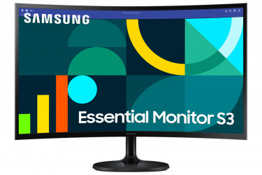 Monitor Led Samsung 27 Pulgadas / Full Hd 1920x1080 / Curvo / S27d360 / Va / 4ms / 100 Hz / Hdmi /