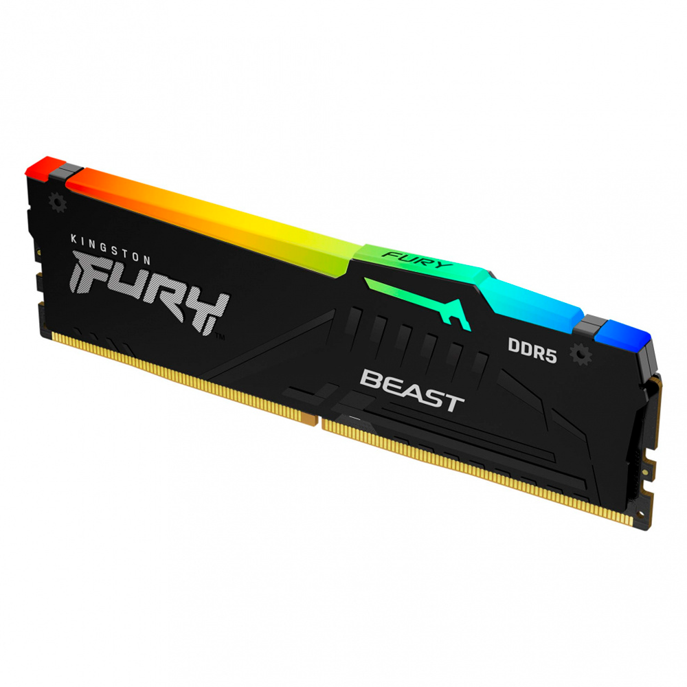 Memoria Ddr5 Kingston Furybeast Rgb 16gb 5600mhz Dimm(kf556c40bba-16)