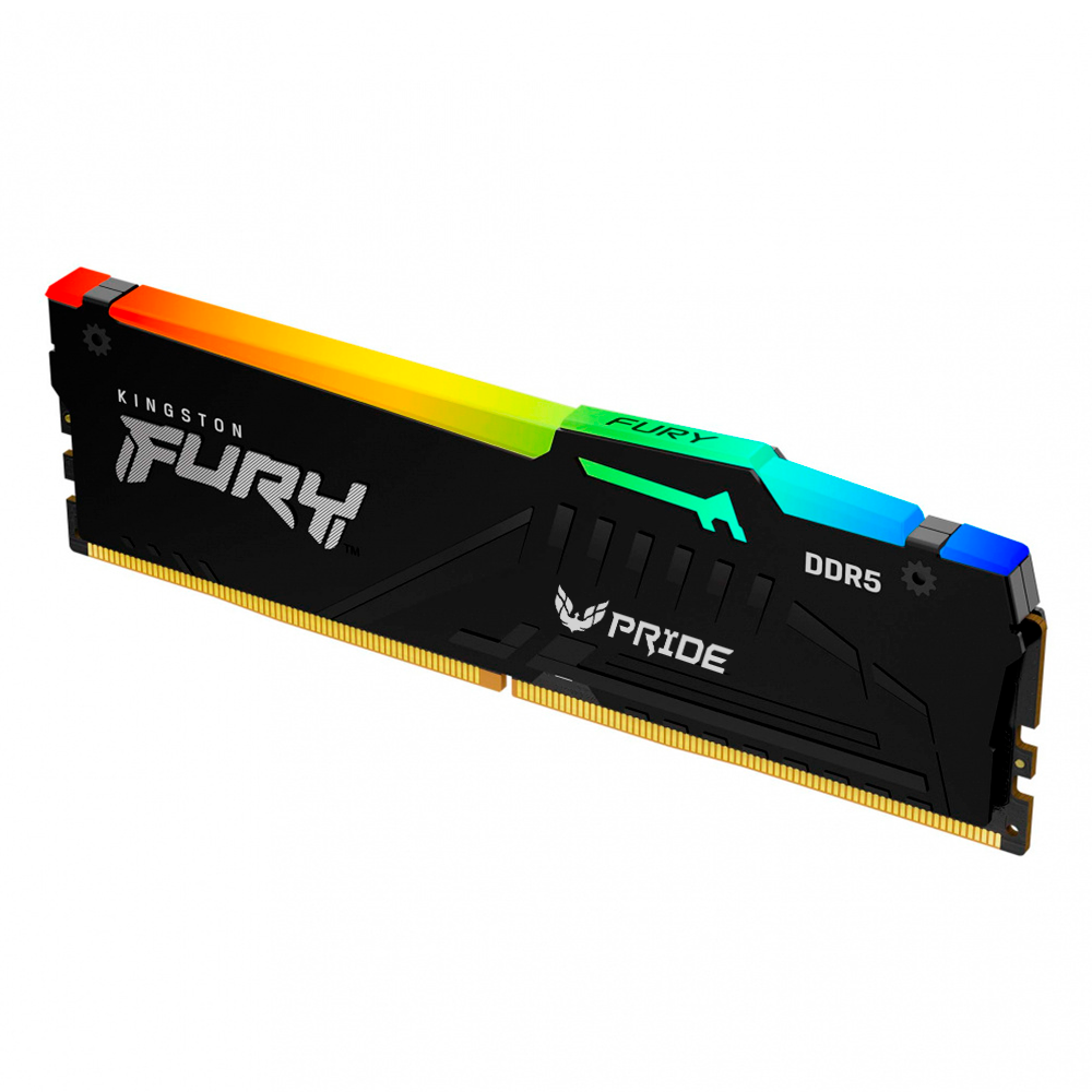 Memoria Ddr5 Kingston Furybeast Rgb 16gb 5200mhz Dimm(kf552c40bba-16)
