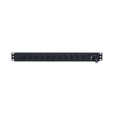 Pdu Básico Para Distribución De Energía, Con 12 Tomas Nema 5-15r Traseras, 1ur, 15 Amp, 120 Vca