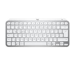 Teclado Logitech Mx Keys Mini Iluminado Bt 10mt Pale Gray (920-010477)