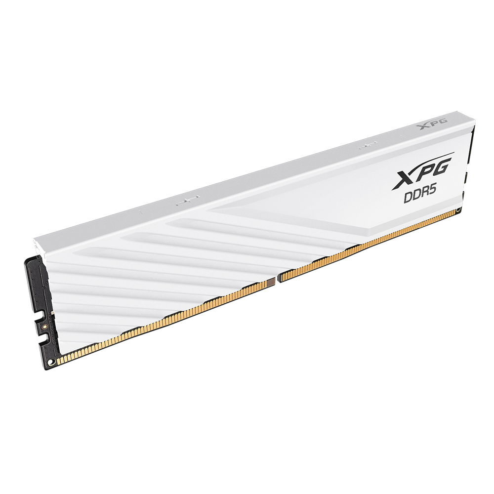 Memoria Xpg Lancer Blade Udimm Ddr5 16gb Pc5-44800 5600mhz Cl46 1.1v Con Disipador Blanco Pc