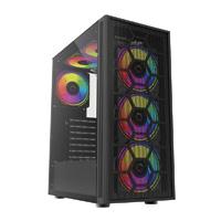 Gabinete Balam Rush Dragonfly Mesh Gm740 / Media Torre / Atx, Micro Atx, Mini Itx / Ventilador Rgb /