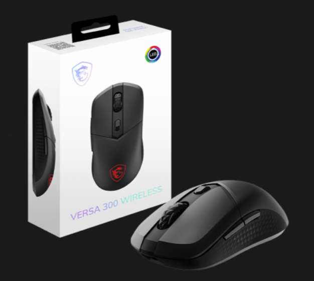 Mouse Msi Versa 300 Wireless Rgb Black