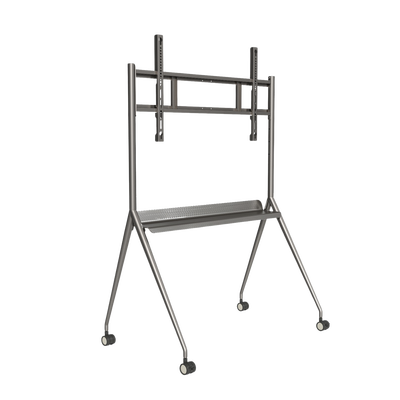 Montaje De Piso Móvil Para Pantallas De 86" Y 98" / Compatible Con Vesa / Incluye Soporte Para Pantalla