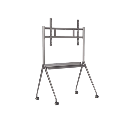 Montaje De Piso Móvil Para Pantallas De 55"  Hasta 75" / Compatible Con Vesa / Incluye Soporte Para La Pantalla