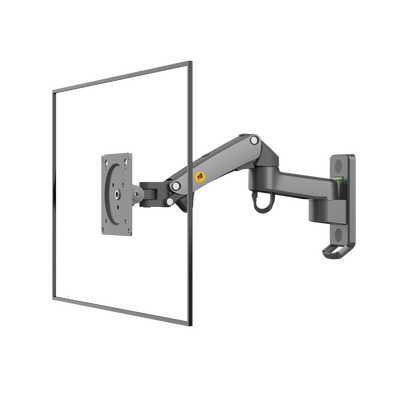 Montaje De Pared Para Monitores De 17 A 35" / Soporta Hasta 12 Kg / Vesa 75 X 75 / 100 X 100 / Acero