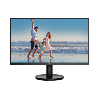Monitor Led De 27" Vesa, Resolución 1920 X 1080 Pixeles / Entradas De Video Vga / Hdmi. Panel Ips Backlight Led. Ultra Delgado / Soporta Vesa 100x100
