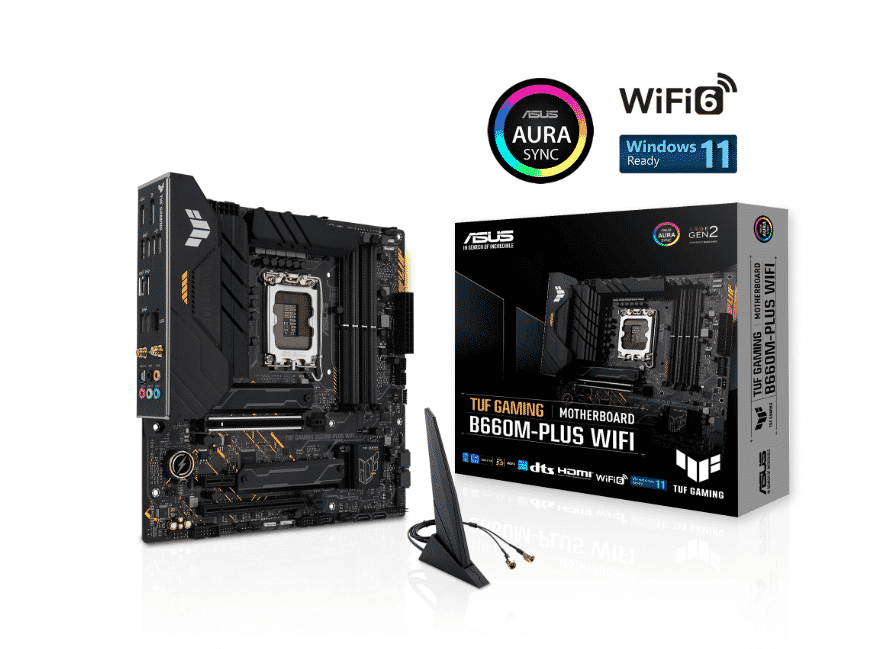Tarjeta   Madre ASUS Micro Atx TUF Gaming B660m-plus Wifi D4 Socket 1700 Intel Pue