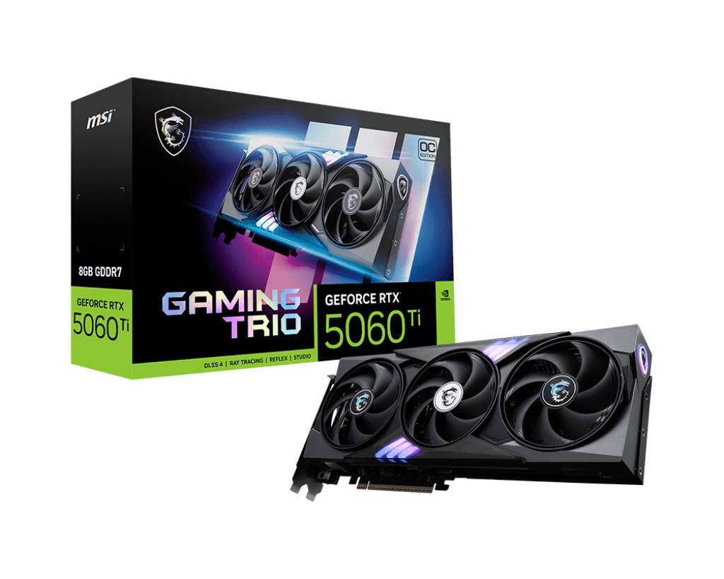 Tarjeta de Video  Msi Geforce Rtx 5060 8gb Inspire 2x Oc Ddr7