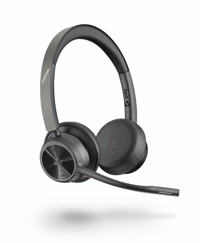 Diadema Hp Poly 77y98aa Voyager 4320/ Microsoft Teams, Inalambrica, Bluetooth, Binaural, Usb-a