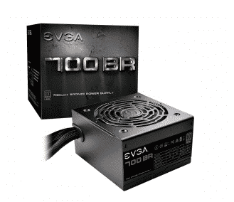 FUENTE DE PODER EVGA 700W 80 PLUS BRONCE 100-BR-0700-K1