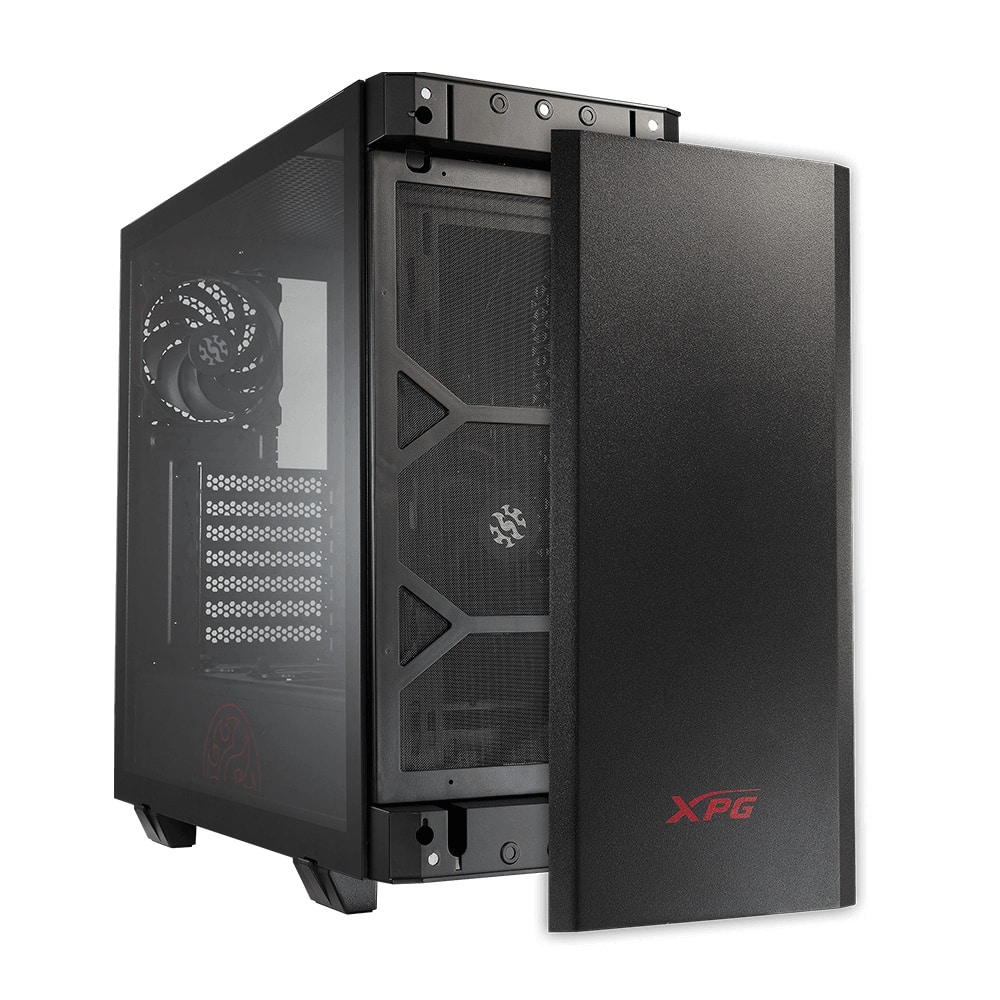 Gabinete Gamer Adata Xpg Invader Media Torre Vidrio Templado Mini Itx Micro Atx Atx Negro