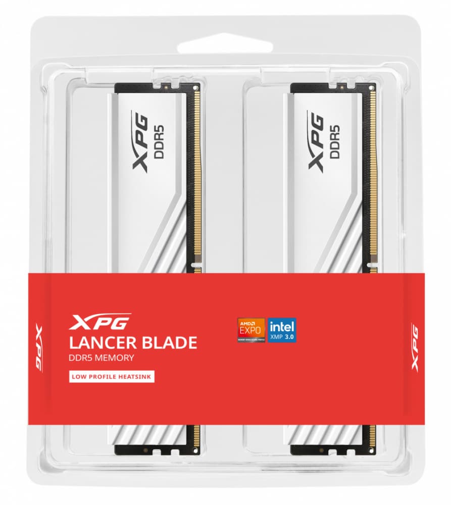 Memoira Xpg Lancer Blace Udimm Ddr5 32g Pc5-44800 5600mhz Cl46 1.1v Con Disipador Blanco Pc