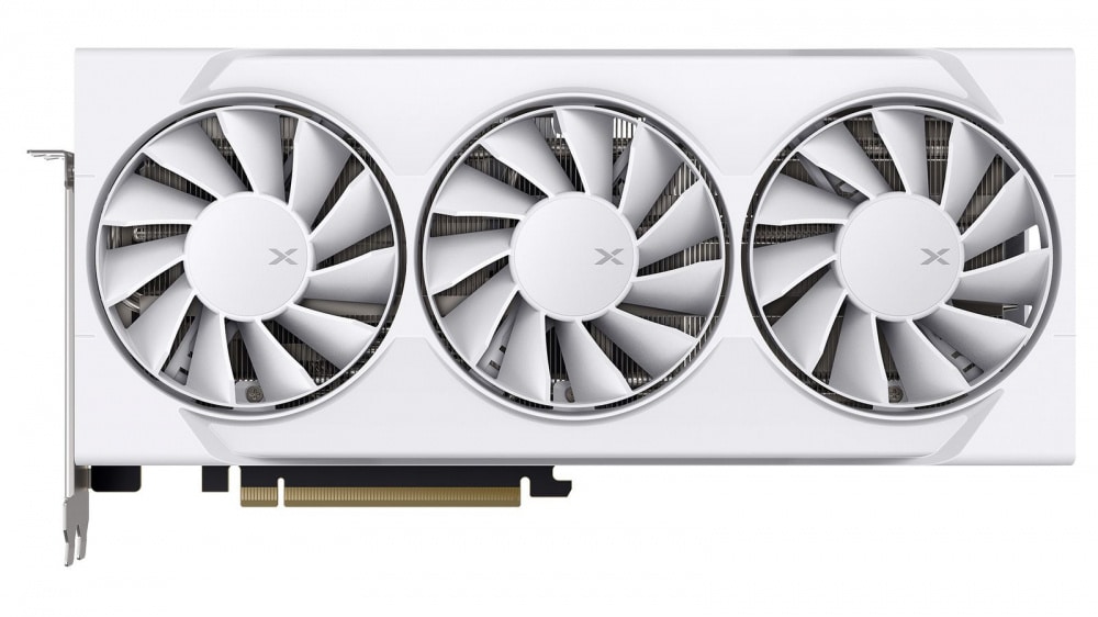 Tarjeta De Video Xfx Swift Rx 9060 Xt Triple Fan / White/16gb/ Gddr6/ Pcie 5.0/128 Bit/gama Alta