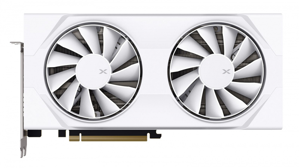 Tarjeta De Video Xfx Swift Rx 9060 Xt Dual Fan / White/8gb/ Gddr6/ Pcie 5.0/128 Bit/gama Alta