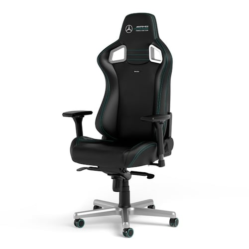 Silla Noblechairs Epic Gaming Chair Mercedes Amg Petronas Motorsport  Black