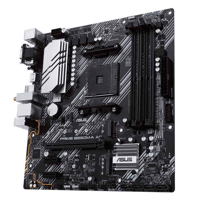 Tarjeta Madre Asus Prime B550m-a Ac Ddr4/hdmi/am4/usb3.2/wi-fi