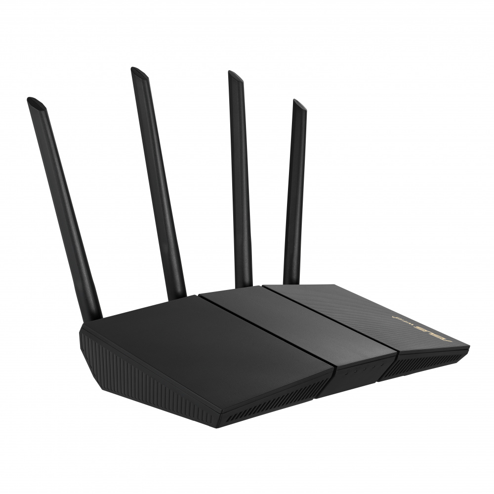 Router Asus Rt-ax57 /574-2402mbps /2.4 Y 5ghz /1x Wan /4x Lan /4x Antenas Ext /wifi 6 /mu-mimo
