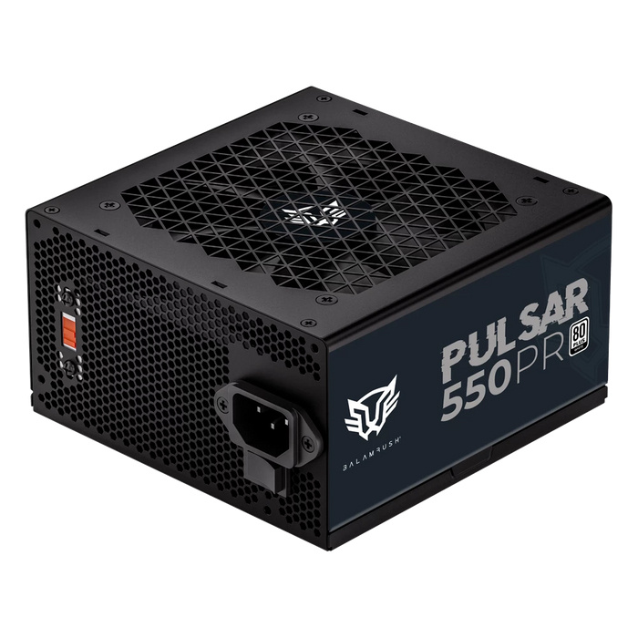 Fuente De Poder Balam Atx 550w/80 Plus No Modular Negro Br-937726