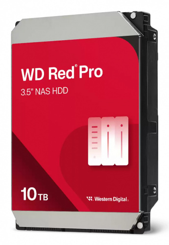Disco Duro Interno Wd Red Pro 10tb 3.5 Escritorio Sata3 6gb/s 512mb 7200rpm 24x7 Hotplug Nas 1-24