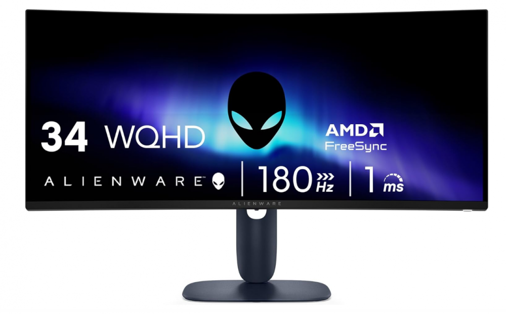 Monitor Dell Gamer Alienware Curvo | 34 Pulgadas Qhd |aw3425dwm | 240 Hz | Amd Freesync | 210-bpkx