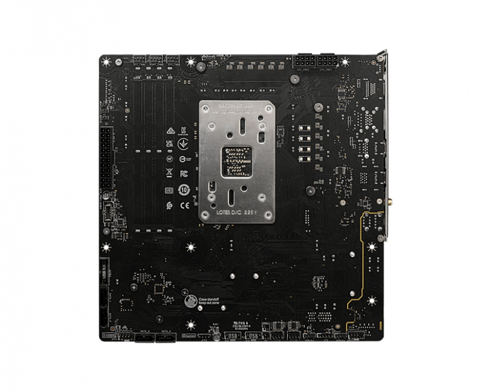 Mb Msi B650m Project Zero Amd S-am5 Ddr5 9a Gen/ Pcie 4.0/hdmi/4xusb 2.0/m.2/matx//gamer/rgb