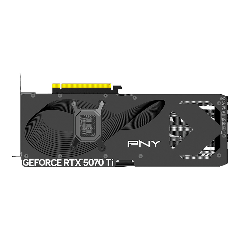 Tarjeta De Video Pny Nvidia Geforce Rtx 5070 Ti Argb Tripl Fan Oc /16gb Gddr7 /pcie 5.0 X16 /gama