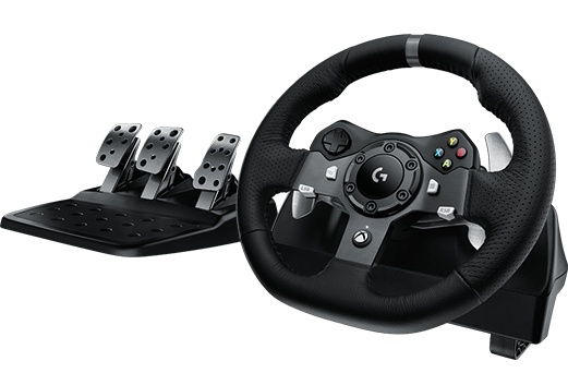 Volante Simulador De Carreras Logitech G920 Para Xbox One Y Pc