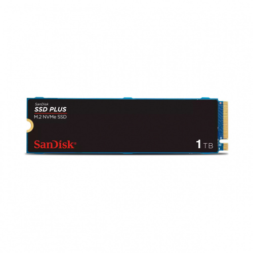 SSD SanDisk Plus NVMe, 1TB, M.2, 3200 MB/s Lectura, PCI Express 3.0