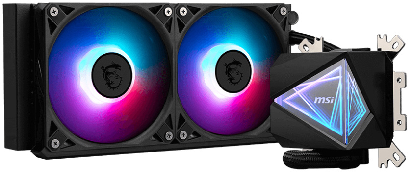 Disipador De Enfriamiento Liquido Ms Mag Coreliquid I240 / Black / 240mm / Intel ,1700, 1851 / Amd