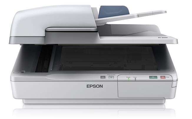 Escaner Epson Workforce Ds-6500, 25 Ppm/50 Ipm, 1200 Dpi, 48 Bits, Cama Plana, Usb, Adf, Duplex