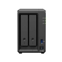 Nas Synology Ds725+ /2 Bahias Nucleo Doble Hasta 3.1 Ghz, 1 Pto Lan Giga, 1 Pto Lan 2.5gbe/4 Gb