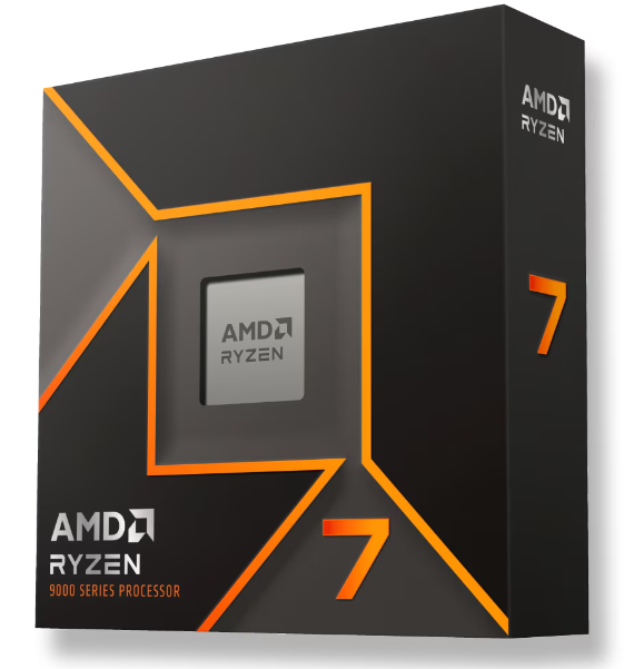 Cpu Amd Ryzen 7 9700x 8core, 40mb,am5