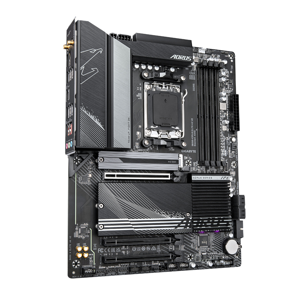 Tarjeta Madre Gigabyte B650 ELITE AX V2, ATX, Socket AM5