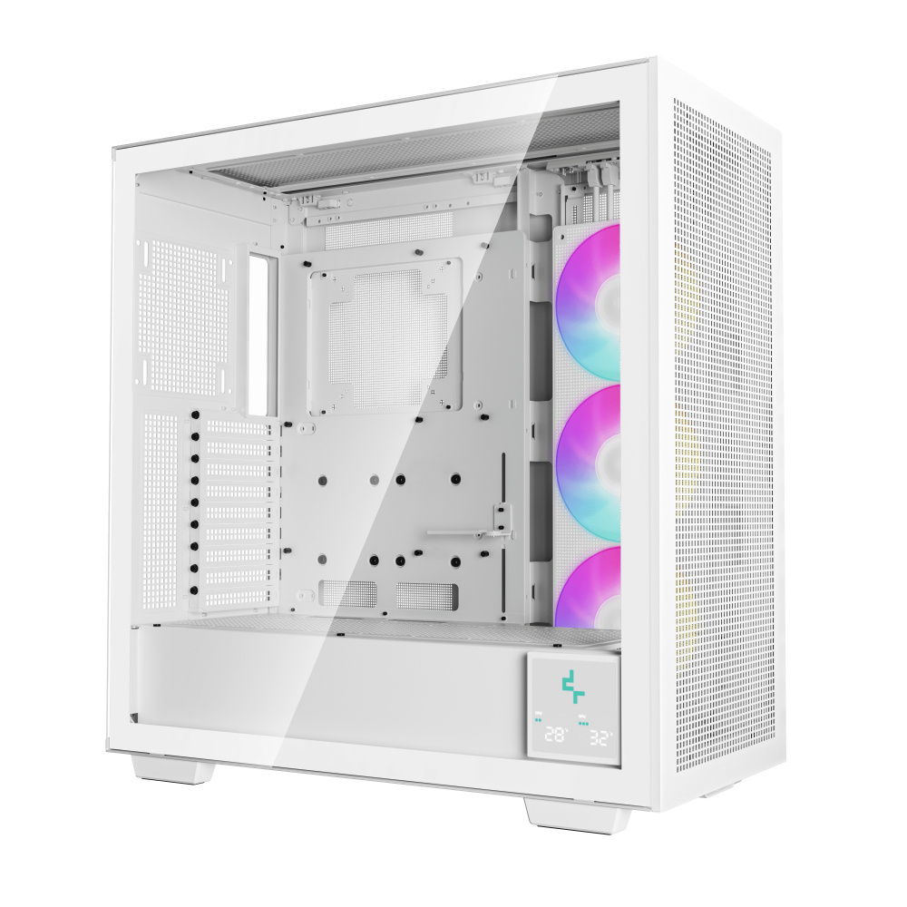 Gabinete DeepCool Morpheus WH, Full Tower, ATX Blanco