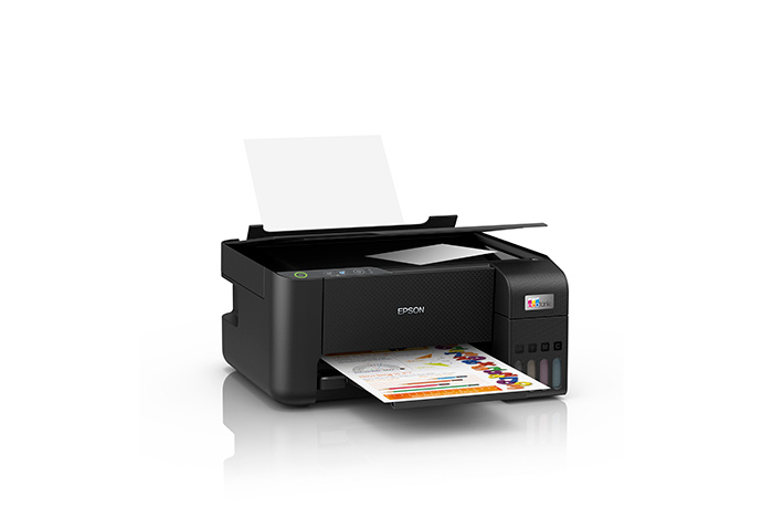 Multifuncional Epson EcoTank L3210, Color, Inyección de Tinta, Tanque de Tinta, Print/Copy/Scan