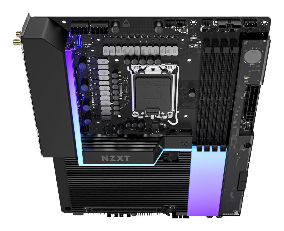 Mb Nzxt N9 Z890 Black Rgb Lga 1851 Wifi 7 Ddr5 Atx