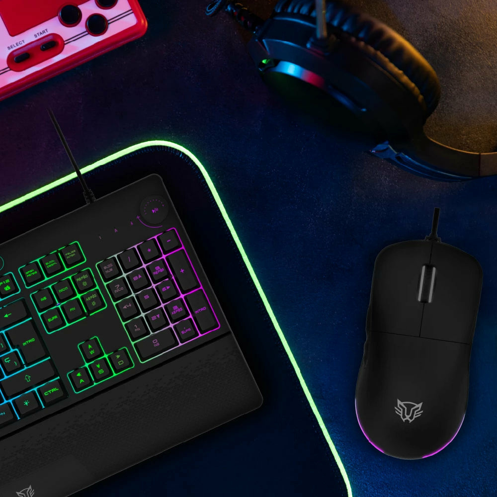 Combo Balam Rush Ktm777 Mouse/teclado Rgb/anti-ghosting/negro (br-936903)