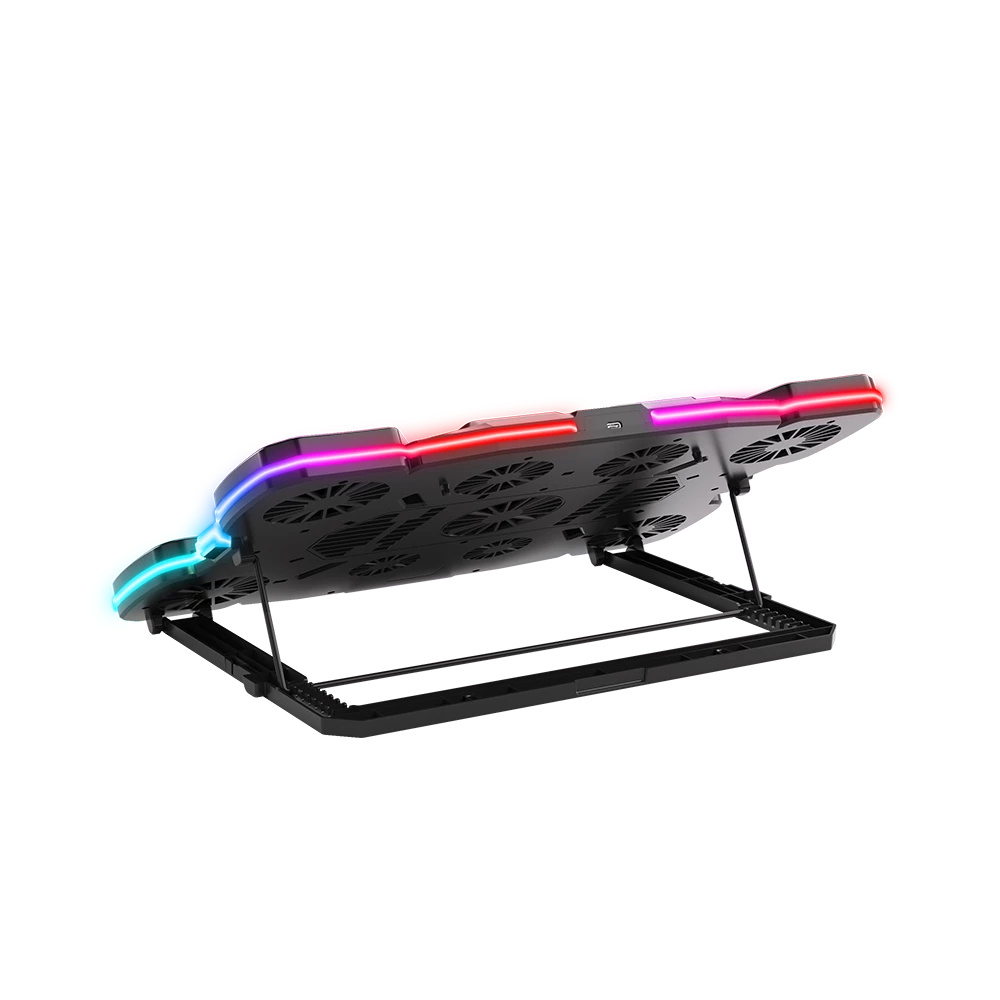 Base Enfriadora Gamer Balam Rush Eolox Cryotech Ef780 / Laptop 17 Pulg / Velocidad Ajustable / 7