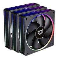 Kit 3 Ventiladores Balam Rush Eolox Bora Exb85 / Potencia De Enfriamiento / Velocidad 1600 Rpm /