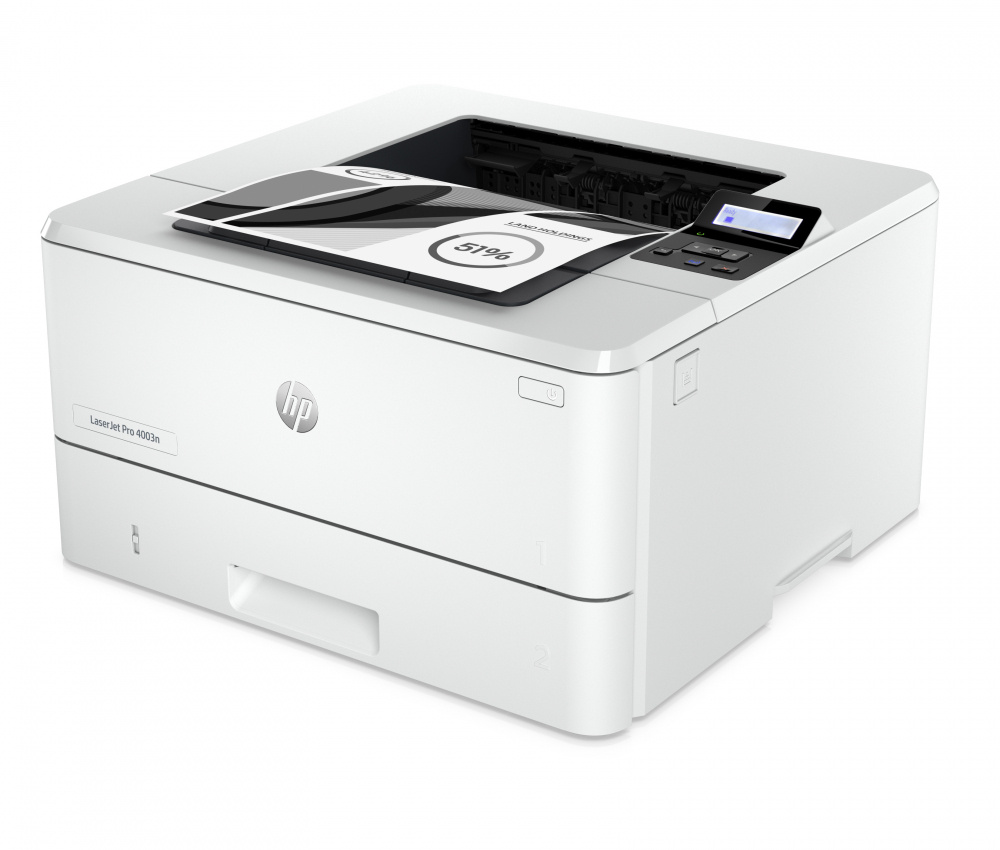 Impresora Hp Laserjet Pro 4003n Laser Monocromatica Gris 1yr 2z611a