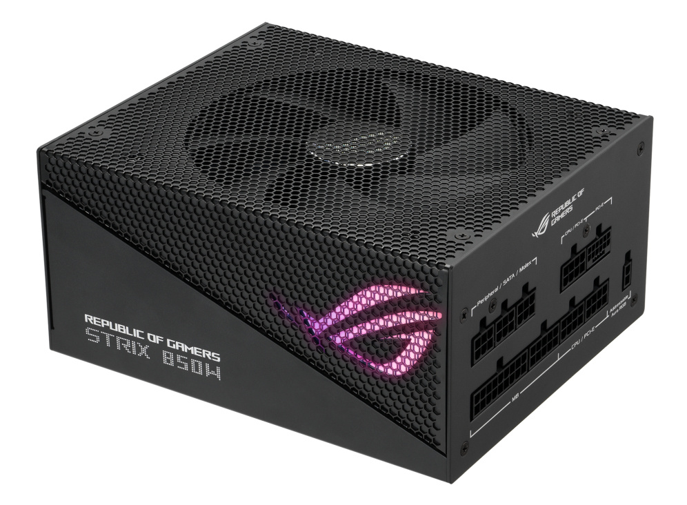 Fuente De Poder Asus Rog Strix 850w Aura Gaming Gold 80 Plus Atx