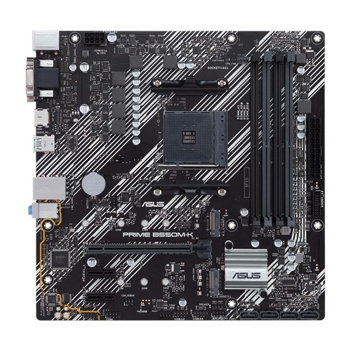 Tarjeta Madre Asus Prime B550m-k Amd Ryzen Am4 Dvi-d/hdmi/d-sub